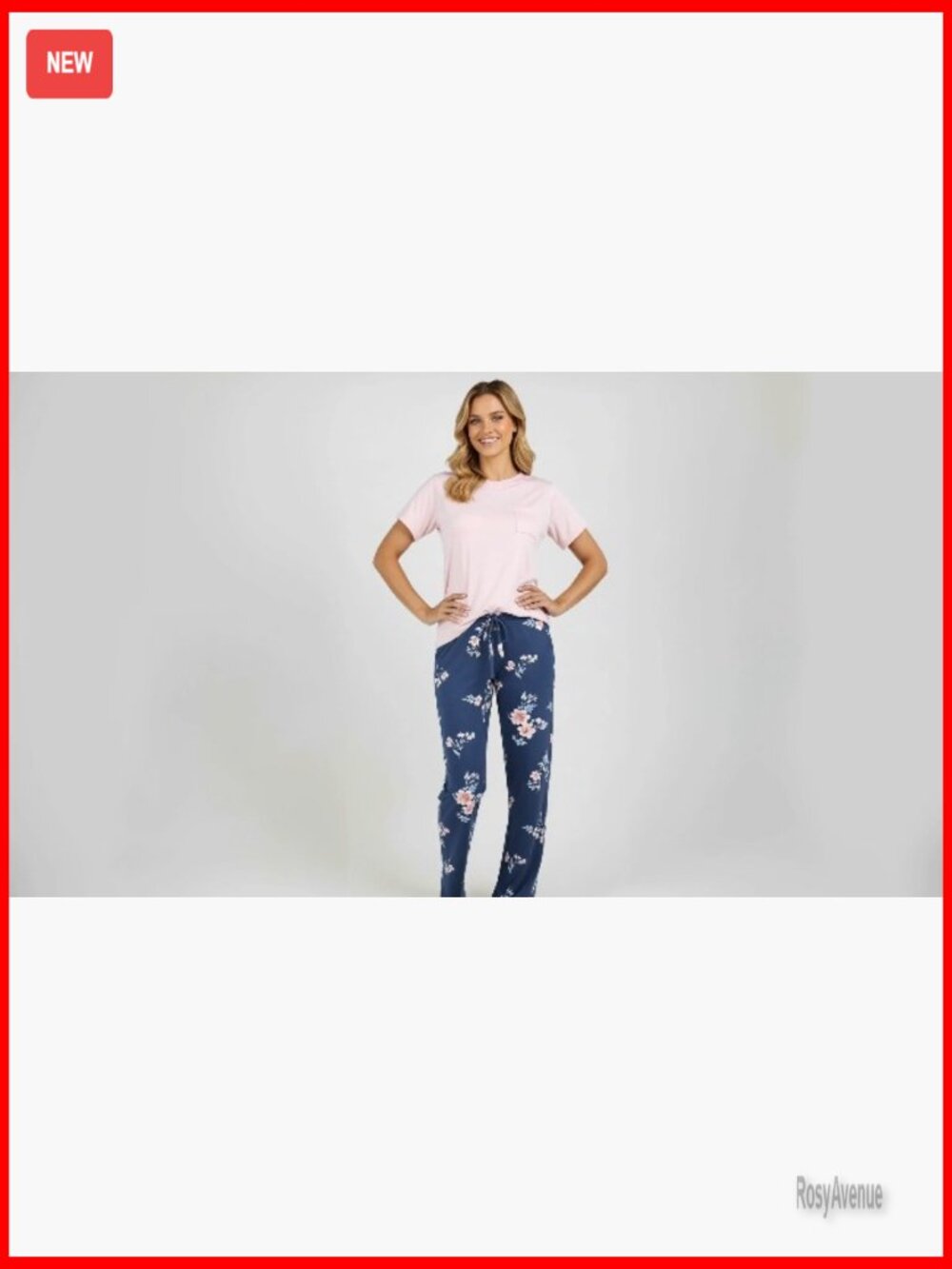 2 Pack Women's Pajama Sets Short Sleeve Loungewear Sleepwear - Picture 7 of 7